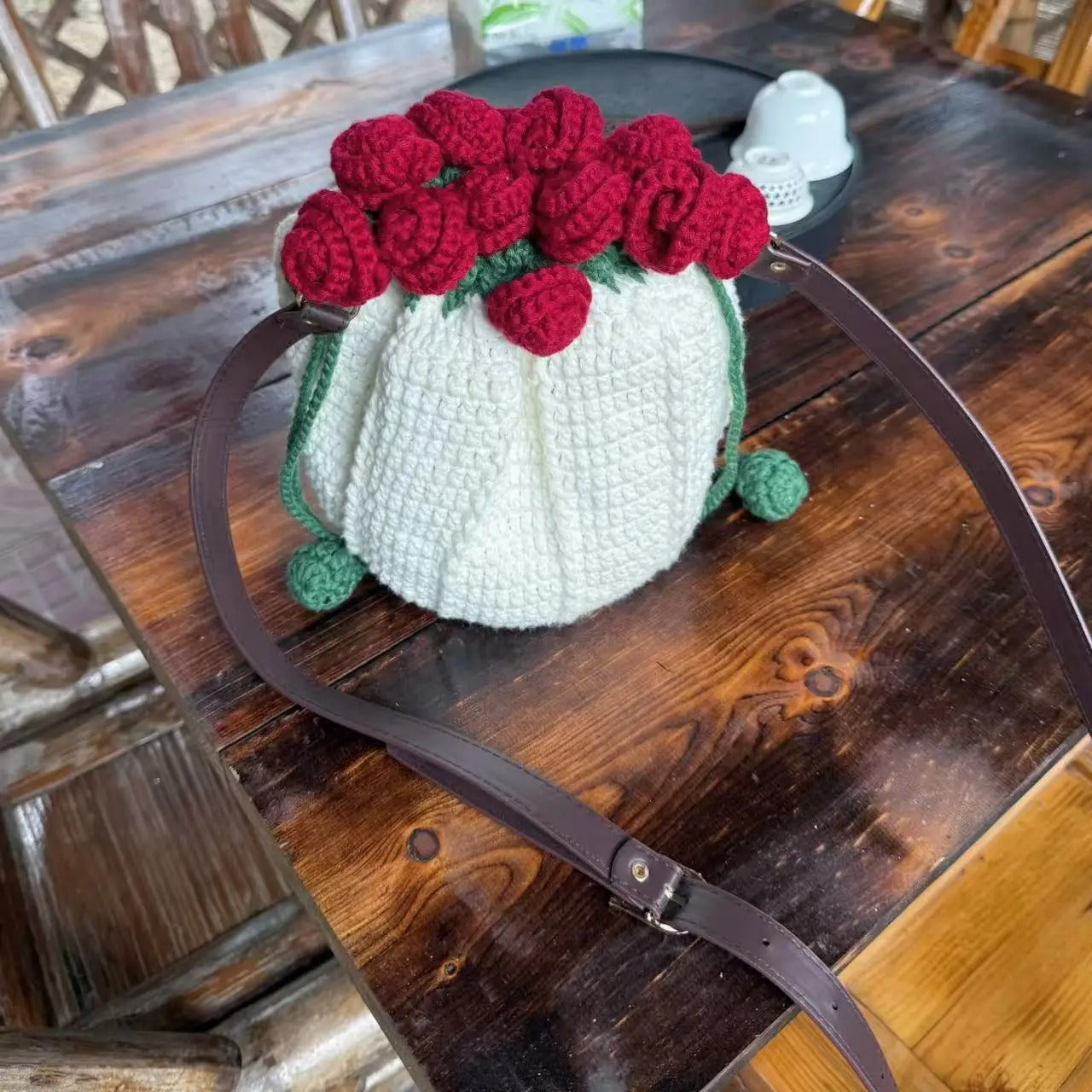 Leo's - Bolso Ramo de Rosas